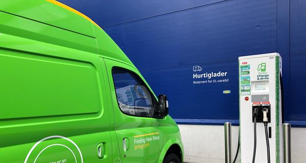 IKEA fast charging for transport vehicles